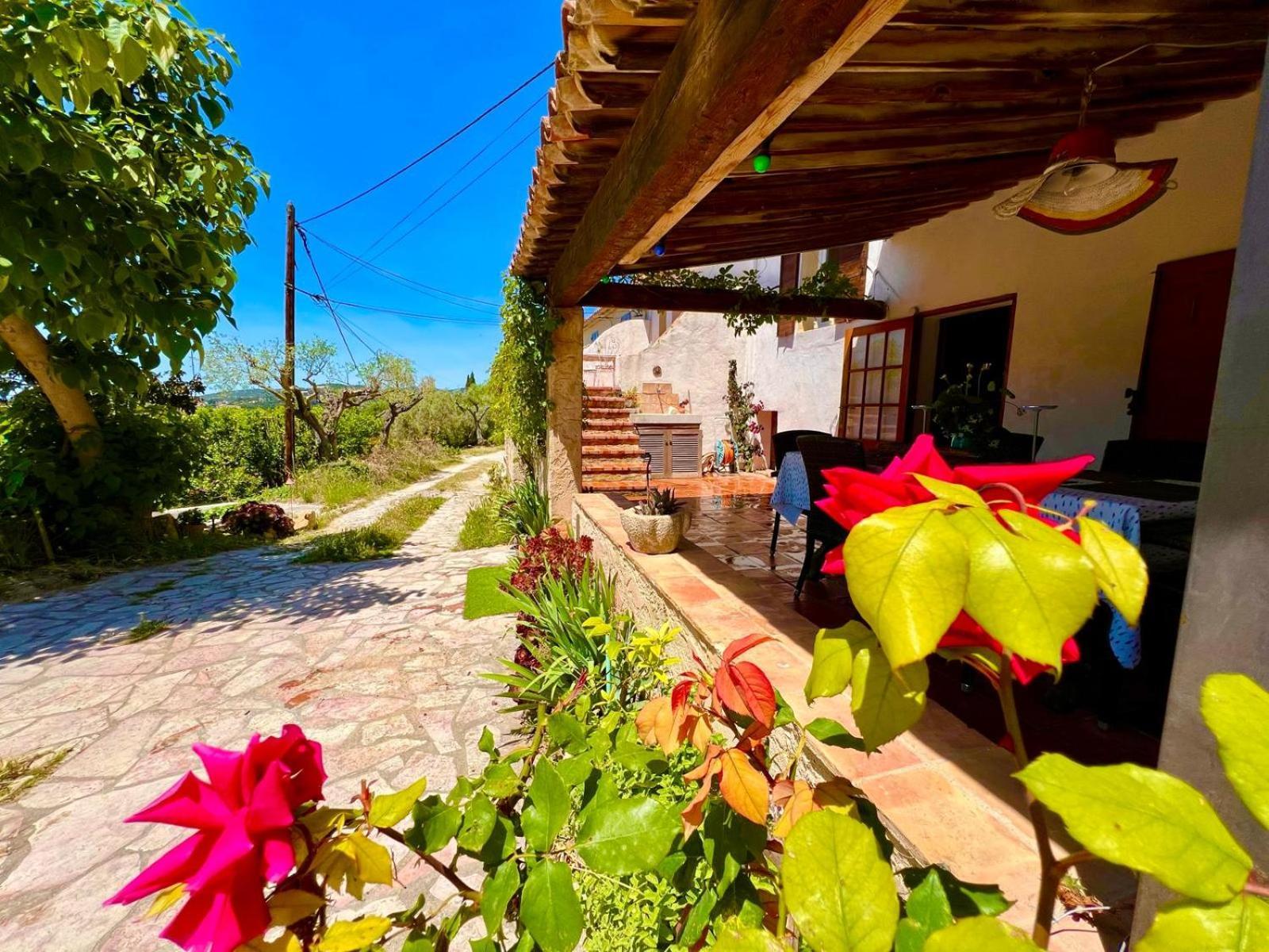 Bastide provençale vue mer à 5 min de la plage Sanary-sur-Mer Extérieur photo
