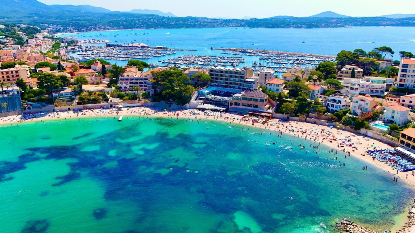 Bastide provençale vue mer à 5 min de la plage Sanary-sur-Mer Extérieur photo
